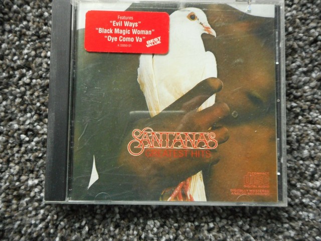 SANTANA "'GREATEST HITS" CD EVIL WAYS BLACK MAGIC WOMAN