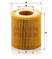 MANN-FILTER HU 7002 z Oil Filter for FORD,FORD AUSTRALIA,MAZDA