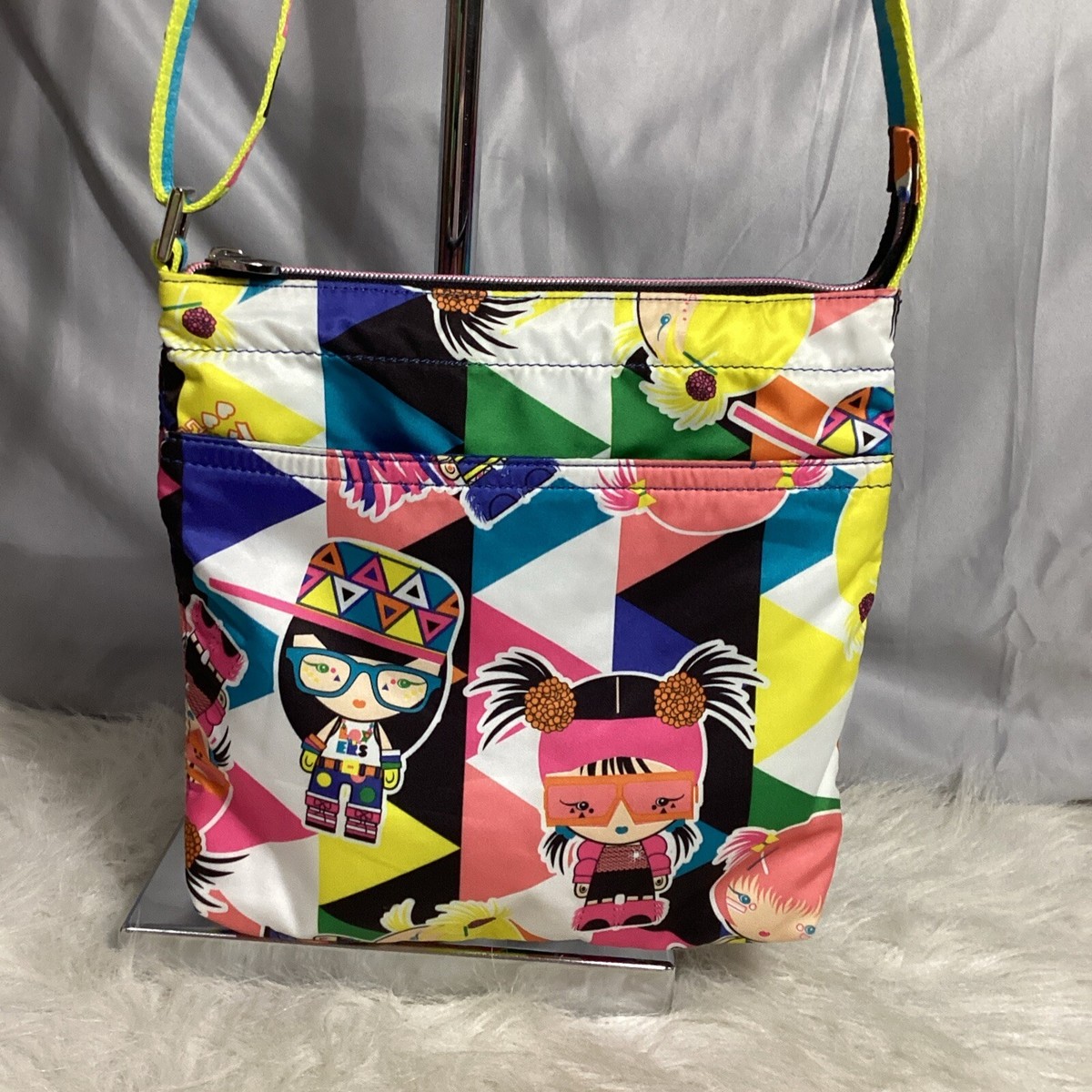 Colorful Character Crossbody Bag Moana HeiHei Crossbody Bag | Loungefly – Stands main image 4