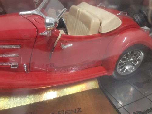 Burago 1936 Mercedes-Benz 500 K Special Roadster 1:20 Scale Diecast Car 3020 - Picture 5 of 14