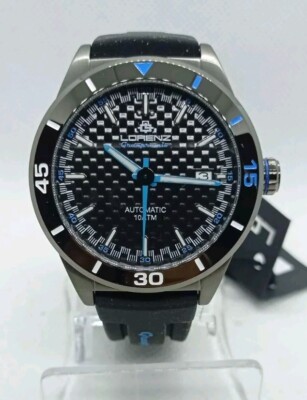 Men's Watch Lorenz Automatic Granpremio, Fibre Carbon, Movement Seiko NH35