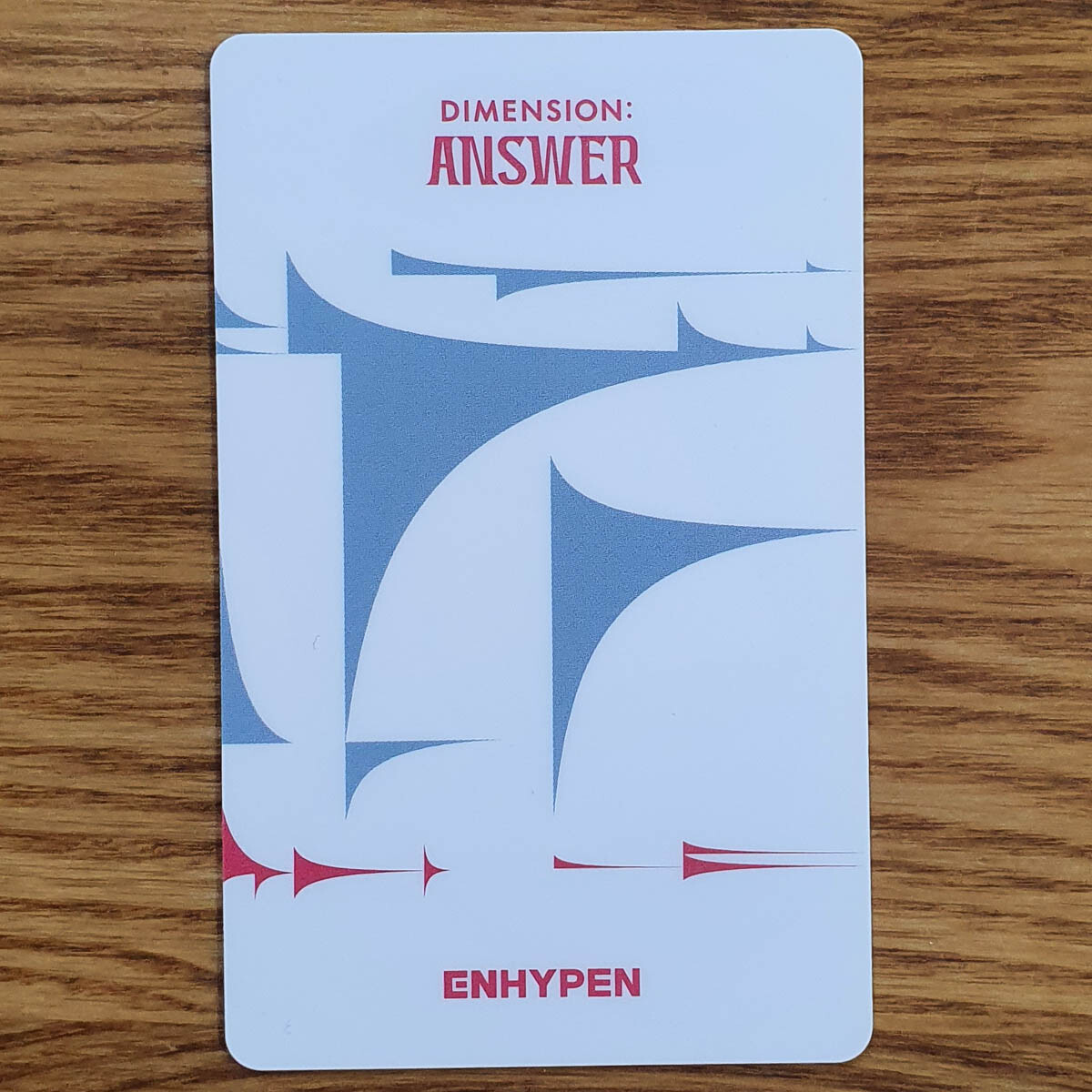 Jake Official Powerstation Lucky Draw Photocard Enhypen Dimension