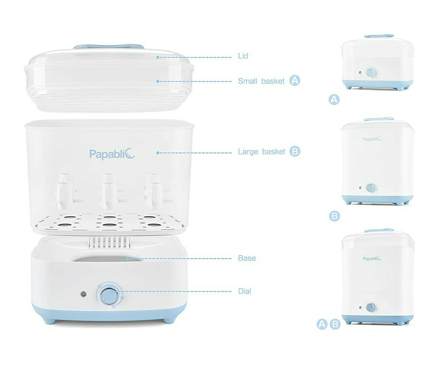 papablic steam sterilizer and dryer