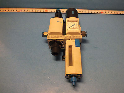 FESTO MS4-EM-1/4 & MS4-LFR-1/4-D7-ERM-AS Nr. 529547 & 529156