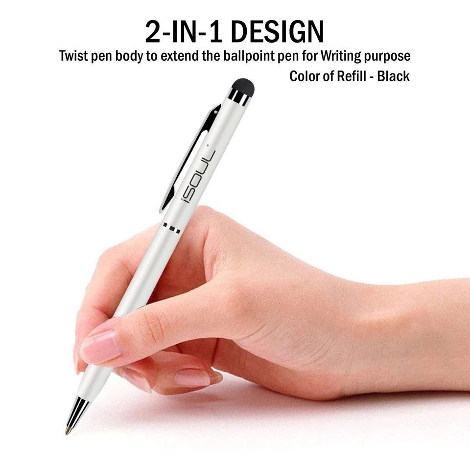 10 Pack Touch Screen Pen Stylus Touch Pen for Samsung Galaxy Tablet iPad iPhone - Image 3 of 4