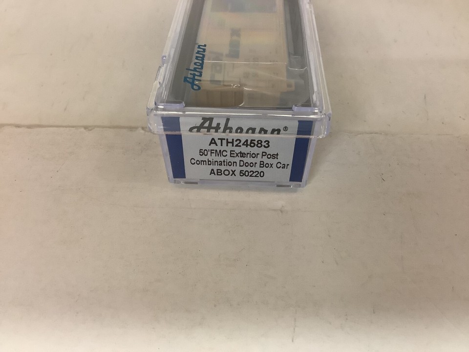 Athearn #24583 N scale “ABOX” 50' FMC Combination door box car Rd ...