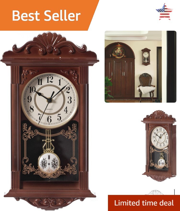 インテリア時計 creative drug store CDSxVERDY WallClock Wall Clock with Hidden Safe, 10 inch Plastic Secret Safe