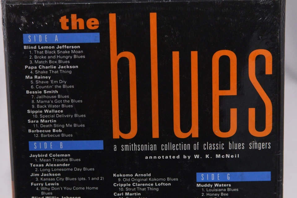The Blues 4 Cassettes 1993 Smithsonian Collection of Classic Blues Singers - Image 3 of 4