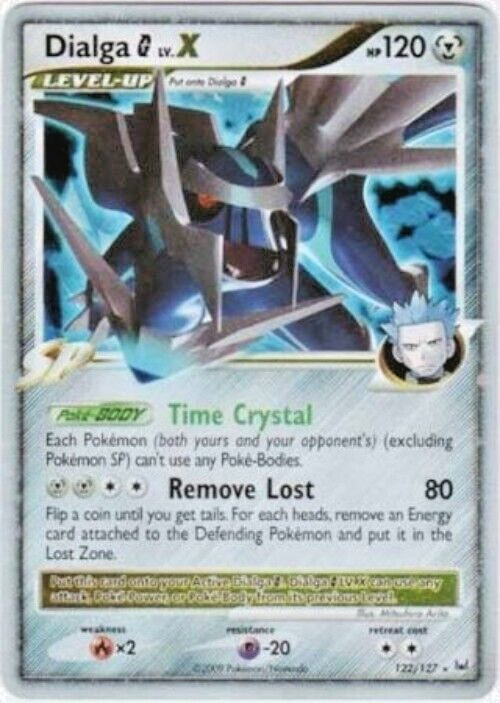 Pokémon TCG - Dialga G LV.X 122/127 - Ultra Rare Platinum: Base Set [Light Play]