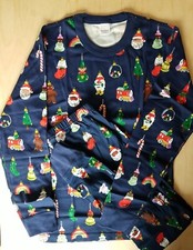 NWT HANNA ANDERSSON HEIRLOOM ORNAMENTS XMAS PAJAMAS MEN WOMEN UNISEX ADULT S