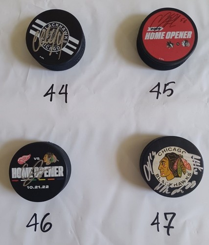 Chicago Blackhawks signed NHL Hockey Puck: Please select your players - Picture 12 of 23