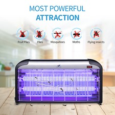 2 Pack 20/30/40W UTube Electronic Mosquito Killers Fly Pest Control Bug Zapper