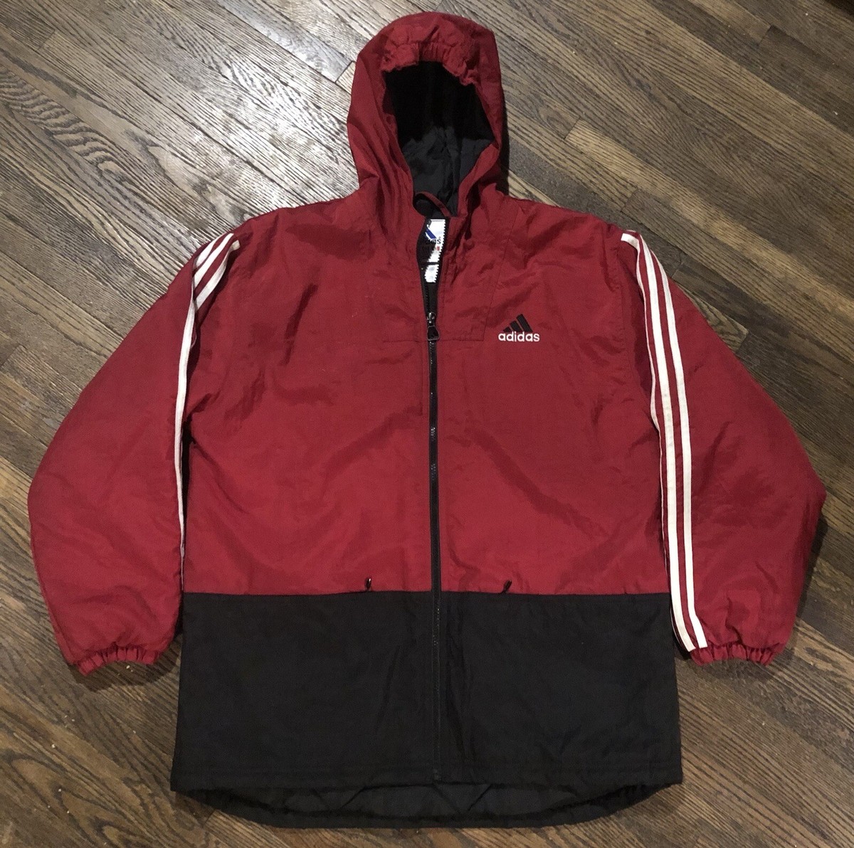 トップス Y2K VINTAGE adidas TREFOIL trackjacket L Vintage Y2K Adidas Track Jacket (M) Blue Black White Zip up