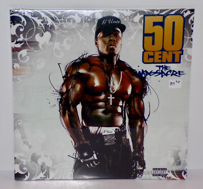 50 CENT The Massacre 2 LP Explicit Lyrics 12'' Vinyl, NEW / SEALED - Rap, Hip-Hop