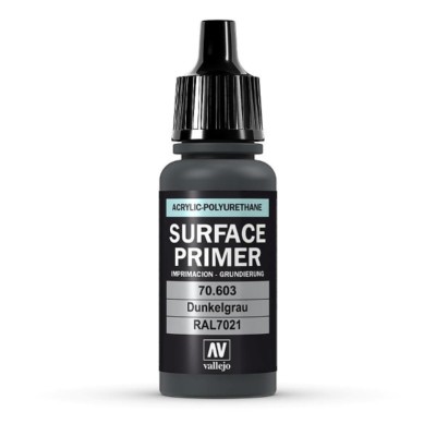 (EUR 232,35/L) Vallejo Surface Primer German Schwarzgrau RAL7021 70603, 17ml