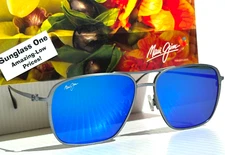 Maui Jim BEACHES Dove Grey POLARIZED Hawaii Blue Lens Sunglass B541N-27A