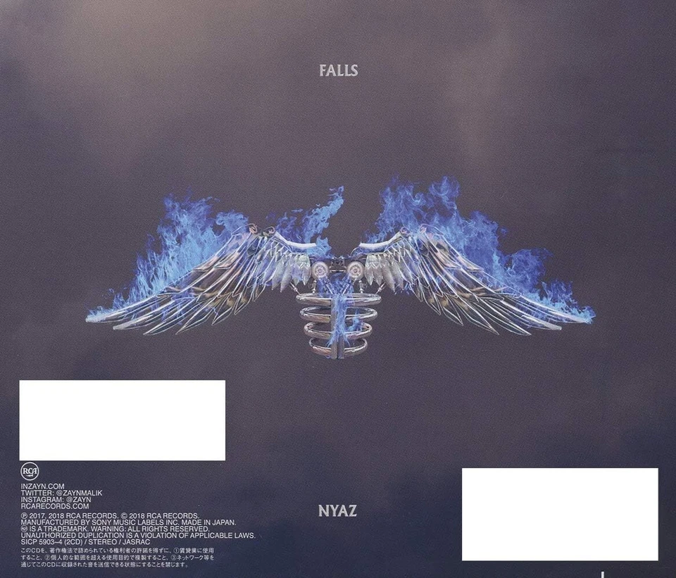 ZAYN ICARUS FALLS (keine Vergünstigungen) CD Japan Neu - Bild 2 von 2