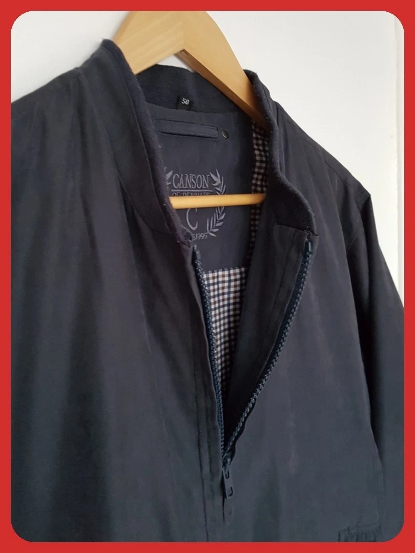 discolor frakobling Håndbog Canson of Denmark Great Quality Mens Navy Coat, Jacket size 50 | eBay