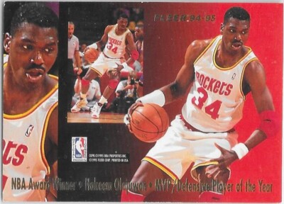 Fleer Card - 1994/95 - Hakeem Olajuwon / Don Maclean