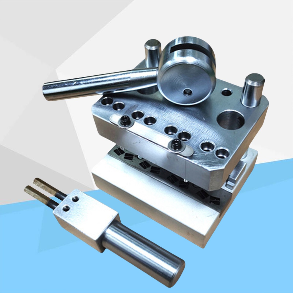 Conveyor belt splicing assembly machine For Flexco Alligator