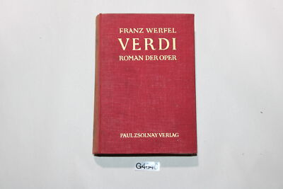 Verdi Roman der Oper Franz Werfel (G4840-R58)
