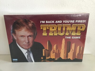Brand New Factory Sealed Donald Trump Board Game I'm Back and You