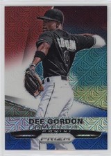 2015 Panini Prizm Red White & Blue Mojo Prizm Dee Gordon #57 0t2
