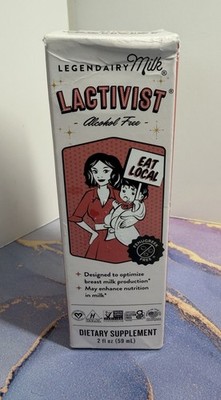Legendairy Milk Lactivist Drops Breastfeeding Supplement 2 fl oz Exp:2028