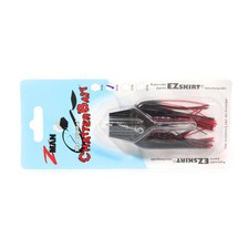 Zman Chatterbait 3/8 oz Sinking Lure Black Red (0990)