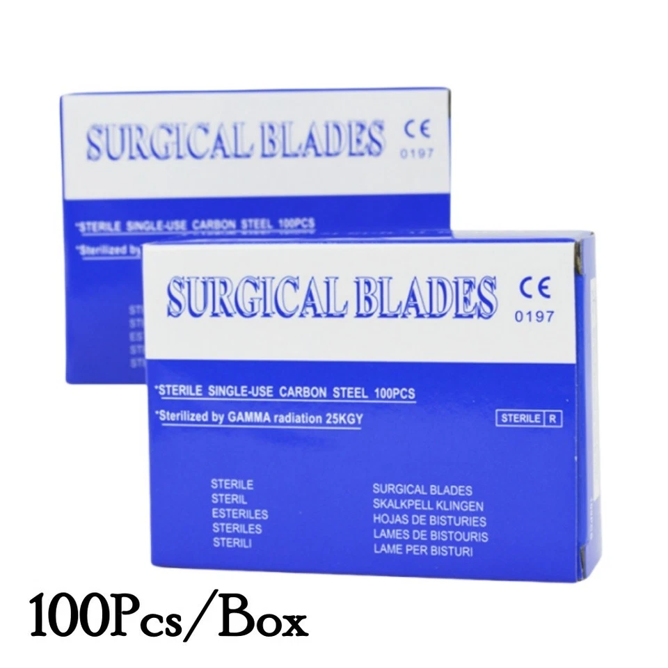 Surgical Scalpel Sterilized Blades Carbon Steel Material 10#/11#/15#/22#/24#/60# - Image 4 of 4