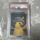 Pokémon Pikachu with Grey Felt Hat PSA 9 SVP Promo Full Art Holo EN 085