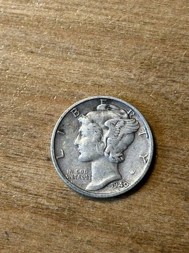 1940S Mercury Dime XF