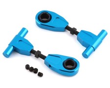 Yeah Racing Tamiya TT-02 Aluminum Upper Front Suspension Arm Blue  2 