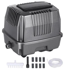 Jesskit Linear AP-60 Septic Air Pump Aerator 950GPH, Hydroponic/Koi Pond Air ...