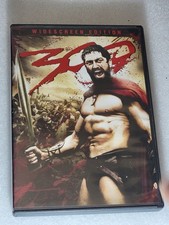 300 DVD, 2007, Widescreen Edition Gerard Butler Zack Snyder Action Movie
