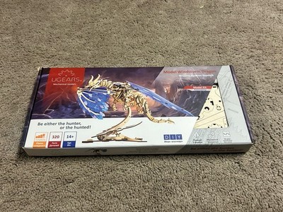 UGears Windstorm Dragon 320-pcs Wooden KIT - 3D puzzle, Self Assembly, DIY NEW