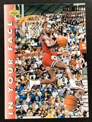 1992-93 Upper Deck - Michael Jordan #453 1985, 1990 Two-Time Champion