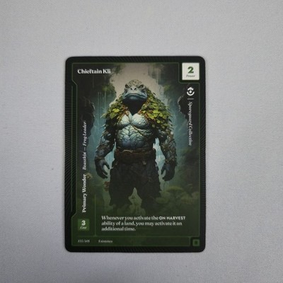 Wonders of the First 2025 - PAPER RARE - Cheiftan Kil 155/401 TCG