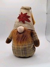 NEW Fall Gnome with Weighted Bottom Harvest Accent Decor NWT