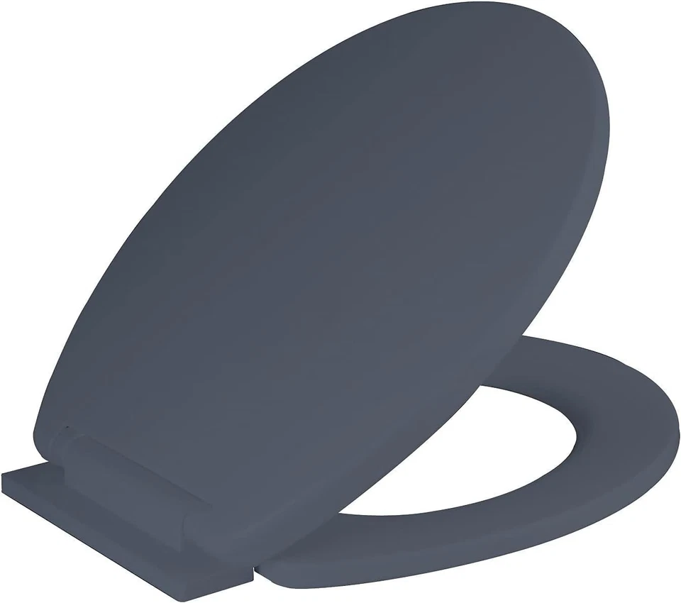 Ram® Universal Soft Close Toilet Seat WC Anti Slam Toilet Seat - Image 3 of 4