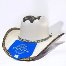 Kid s Western Cowboy Hat. White Straw Toddler Hat. Sombrero Vaquero De Nino.