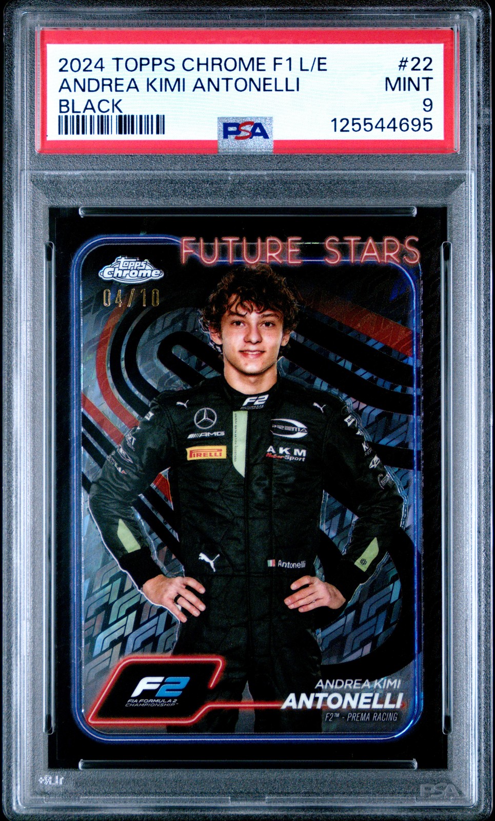 2024 Chrome Formula 1 Logofractor Edition Andrea Kimi Antonelli Logofractor /10