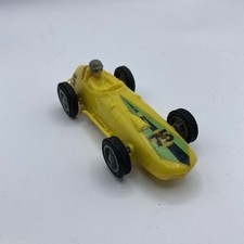 Vintage 1964 Eldon Roadster Indy Slot Car 1/32 Scale - Untested Yellow
