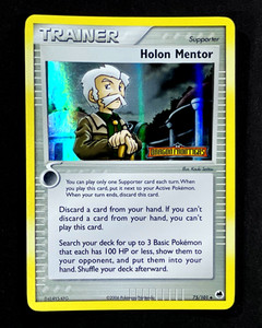 Pokemon HOLON MENTOR Ex Dragon Frontiers REVERSE HOLO Foil STAMPED Card 75/101
