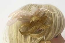Women's Small Looped Fascinator Clip & Headband Wedding Ladies Day Royal Ascot