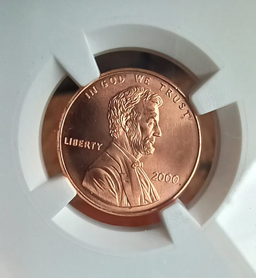 2000 US MINT CENT CHEERIOS PROMOTION NGC MS67 RD LINCOLN PENNY #002 - Image 4 of 4