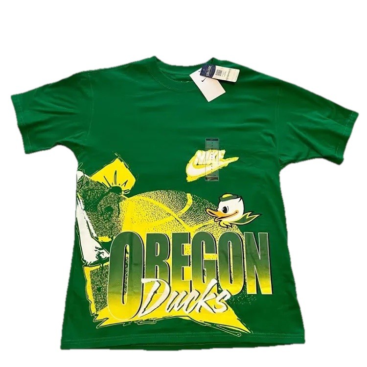 Nike Men’s Oregon Duck T-Shirt DN5357-100 VERY RARE UO GRAPHIC SHIRT BASKETBALL image 3