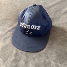 Vintage 90s Dallas Cowboys Snapback Hat NFL Team Logo Michael Irvin Era