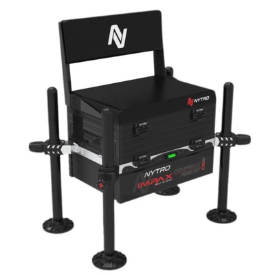 Nytro Feederbox Impax ComfiBox CB3 stabile Teleskopbeine Angelausrüstung