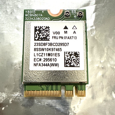 QUALCOMM ATHEROS QCNFA344A NGFF M.2 WLAN BLUETOOTH 4.1 LAPTOP WIFI CARD 01AX713